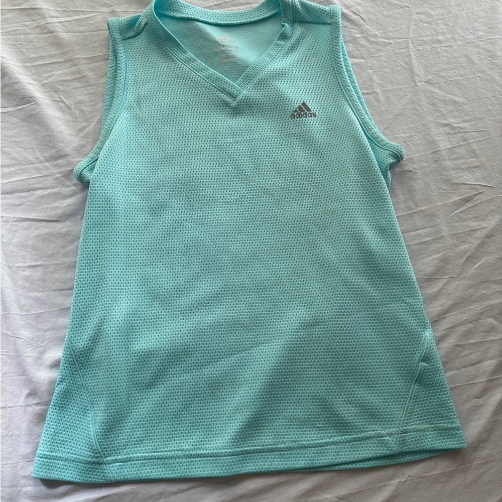 Adidas Kids' Turquoise Tank Top